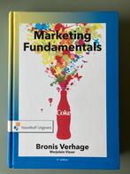 Bronis Verhage - Marketing fundamentals, Ophalen of Verzenden, Zo goed als nieuw, Economie en Marketing, Bronis Verhage; Marjolein Visser