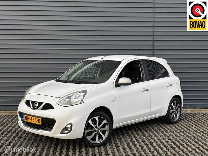 Nissan Micra 1.2 Connect Edition N-TEC 80 pk | Navi | Clima, Auto's, Nissan, Bedrijf, Te koop, Micra, ABS, Airbags, Airconditioning