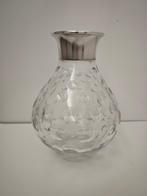 Art deco vaas met zilveren hals, Ophalen of Verzenden