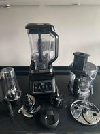 Ninja keukenmachine + Accessoires, Witgoed en Apparatuur, Verzenden, 3 snelheden of meer, Zo goed als nieuw, 2 tot 3 liter