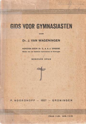 Gids voor Gymnasiasten beschikbaar voor biedingen