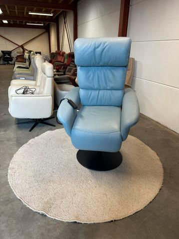 Relaxfauteuil , leren relax fauteuil sta op stoel XL beschikbaar voor biedingen