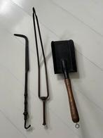 Antiek Haardstel - Schop, Pook en Tang, Antiek en Kunst, Ophalen