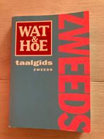 Wat & Hoe Zweeds - Taalgids, Ophalen of Verzenden, Zo goed als nieuw, Non-fictie