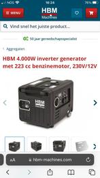 Aggregaat HBM 4000 watt nieuw in doos, Doe-het-zelf en Verbouw, Aggregaten, Ophalen of Verzenden