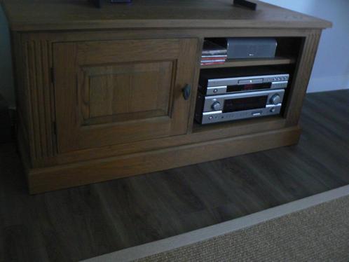 TV kast hout handgemaakt 130 cm breed, Huis en Inrichting, Kasten | Televisiemeubels, Gebruikt, Minder dan 100 cm, 100 tot 150 cm