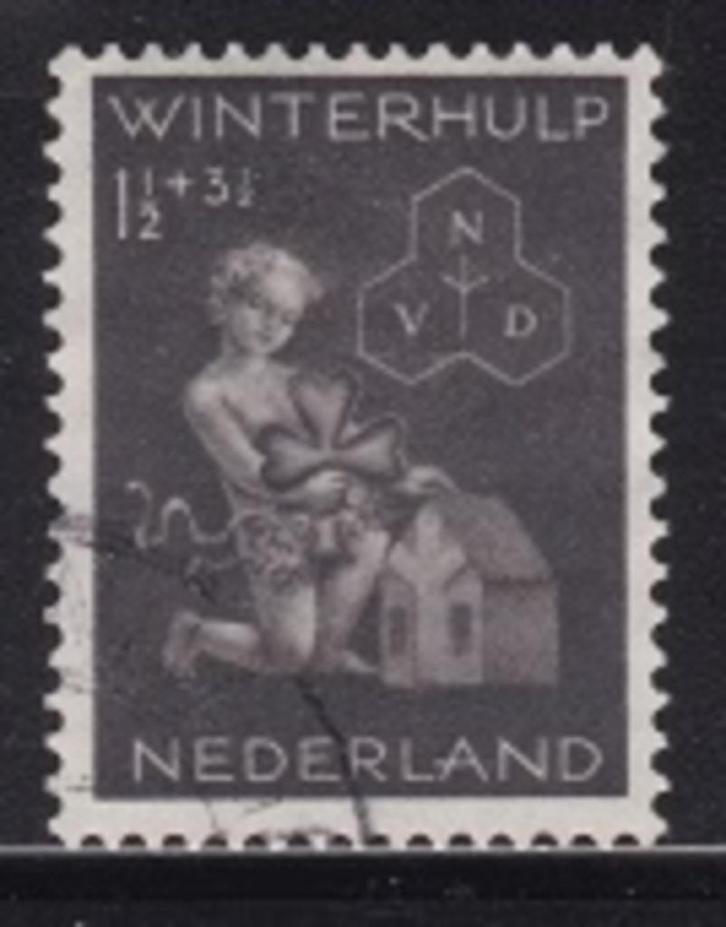 780 - Nederland nvph 423 gestempeld , Winterhulp –, Postzegels en Munten, Postzegels | Nederland, Gestempeld, Na 1940, Verzenden
