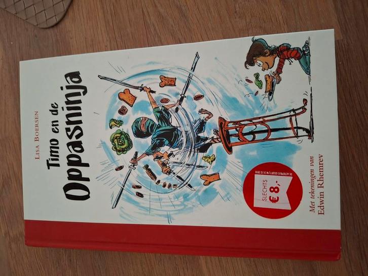 Lisa Boersen - Timo en de oppasninja, Boeken, Kinderboeken | Jeugd | onder 10 jaar, Zo goed als nieuw, Ophalen of Verzenden