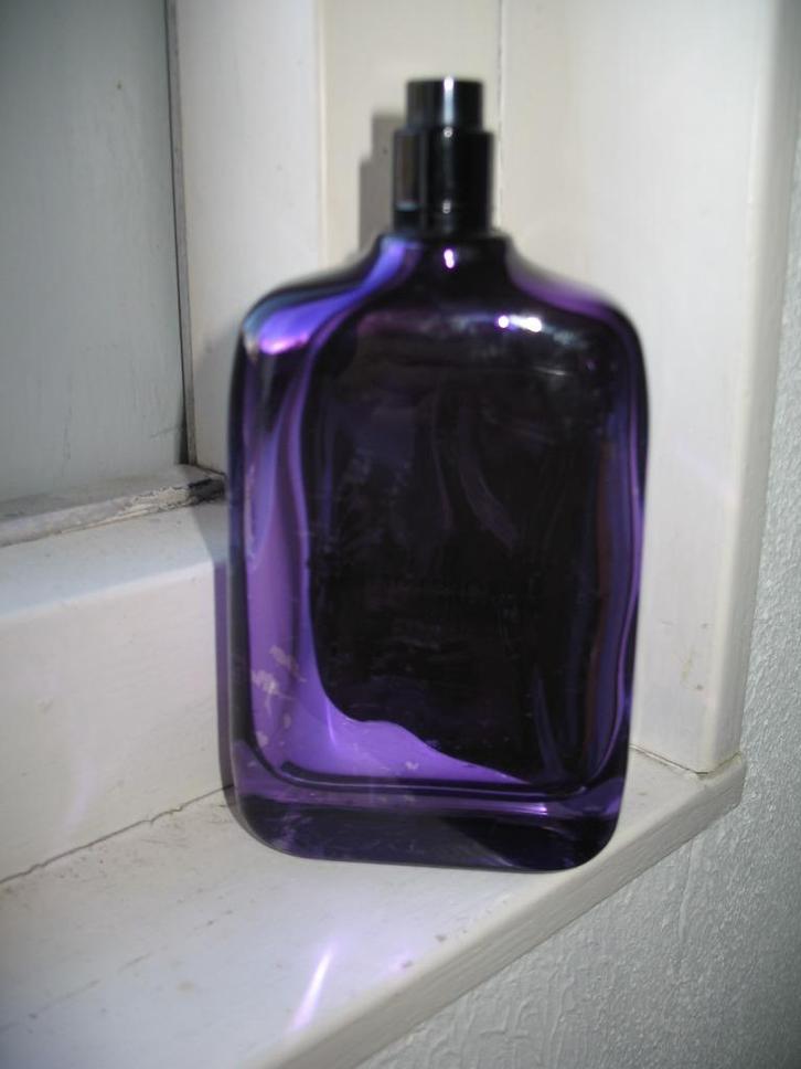 Lege Parfumfles Narcisco Rodriguez Fles Essence Paars Vinta, Verzamelen, Parfumverzamelingen, Parfumfles, Ophalen of Verzenden