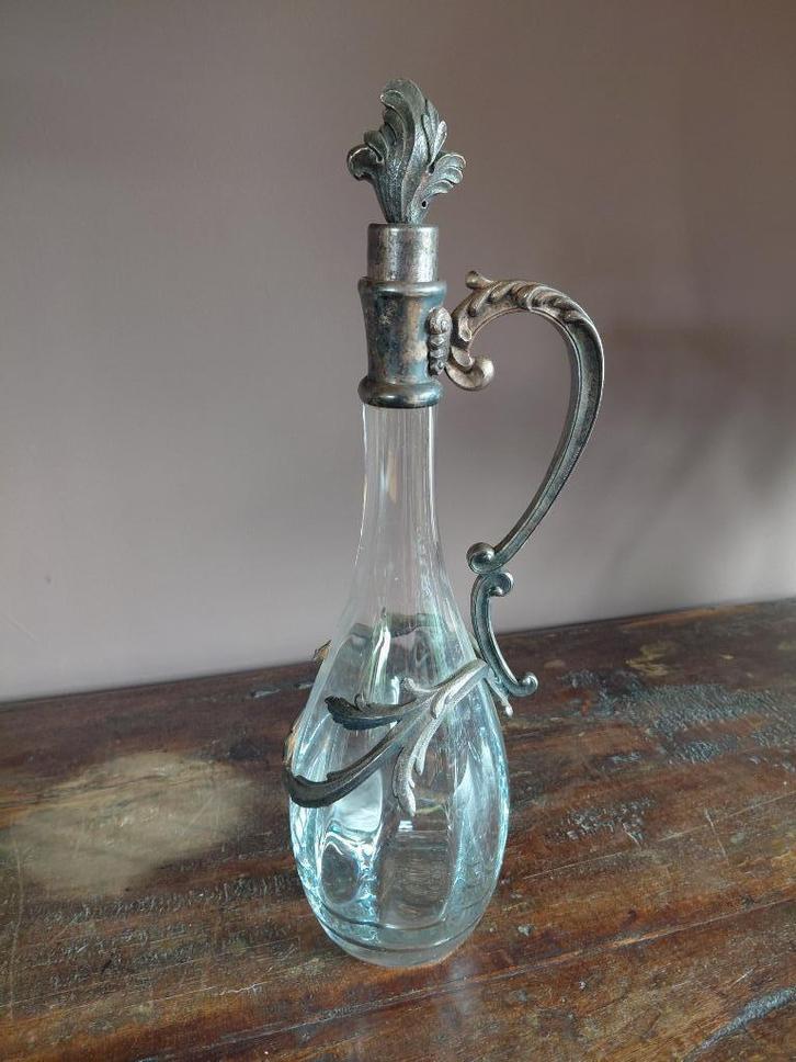 Italiaans Decanter Karaf, Antiek en Kunst, Antiek | Glas en Kristal, Ophalen of Verzenden