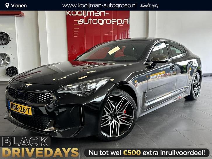 Kia Stinger 3.3 Twin Turbo V6 AWD GT PRO Nieuwste model, 370, Auto's, Kia, Bedrijf, Te koop, Stinger, 360° camera, 4x4, ABS, Adaptive Cruise Control