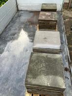 40 st beton tegels antraciet 50x50, Tuin en Terras, Ophalen, Zo goed als nieuw, Beton, Terrastegels