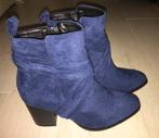 Nieuwe donkerblauwe enkellaarsjes, Blauw, Lage of Enkellaarzen, Nieuw, Ophalen of Verzenden
