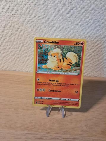 Growlithe Pokemon Holo beschikbaar voor biedingen