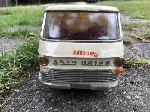 RICO DKW ambulance groot zeldzaam model plastic, Verzamelen, Automerken, Motoren en Formule 1, Gebruikt, Auto's, Ophalen