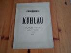 Kuhlau - Sonatinen Band 2, Gebruikt, Klassiek, Ophalen of Verzenden, Artiest of Componist