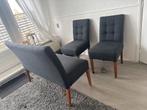 Stoelen en Zitbank Set, Ophalen, Gebruikt, Twee, Stof