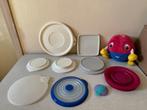 Diverse tupperware deksels, Huis en Inrichting, Keuken | Tupperware, Ophalen of Verzenden, Zo goed als nieuw, Paars