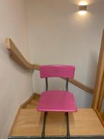 Roze Stoeltje, Ophalen, Gebruikt, Metaal, Eén