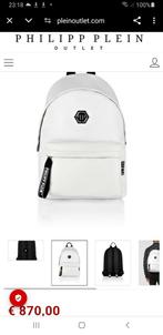 Philipp Plein TM Backpack/rugtas, Ophalen, Nieuw