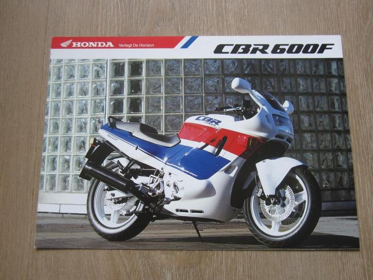 Honda CBR 600 F brochure folder 1988 ?, Motoren, Handleidingen en Instructieboekjes, Honda, Ophalen of Verzenden