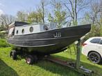 Stalen Zalmschouw maat 7,50 x2,10, Watersport en Boten, Ophalen, Gebruikt, Staal, Benzine
