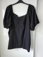 Ms mode festival zwart tuniek shirt xxl 50 52, Ophalen of Verzenden, MS Mode, Zo goed als nieuw, Blouse of Tuniek