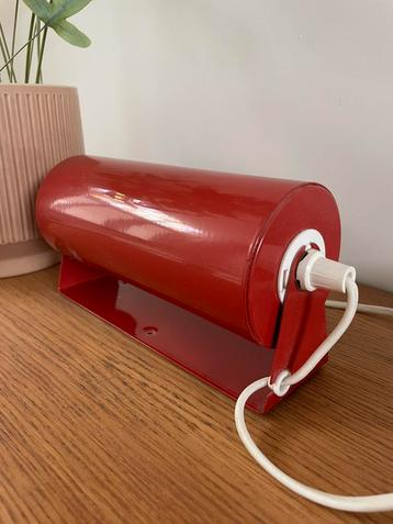 Vintage lampje Ikea rood rond beschikbaar voor biedingen