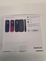 NOKIA 105 dual sim (black), Telecommunicatie, Mobiele telefoons | Nokia, Nieuw, Fysiek toetsenbord, Geen camera, Overige modellen