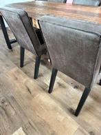 6 Mooie Eetkamerstoelen met Afneembare Bekleding, Huis en Inrichting, Stoelen, Gebruikt, Ophalen of Verzenden, Vijf, Zes of meer stoelen