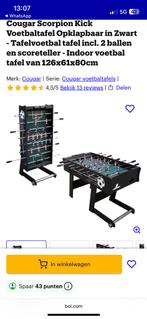 Voetbaltafel - Plezier voor jong en oud!, Ophalen of Verzenden, Gebruikt