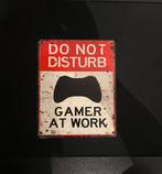 Metalen wandplaat, Ophalen of Verzenden, Zo goed als nieuw