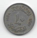 Egypte 10 milliemes 1938 (AH1357)  KM# 364, Postzegels en Munten, Munten | Afrika, Egypte, Losse munt, Verzenden