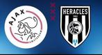 AJAX-Heracles, 2x tickets naast elkaar, vak 413(TOPPLEKKEN), Losse kaart, Twee personen, Augustus