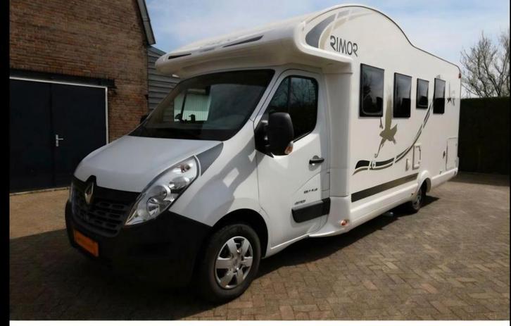 Mooie camper 2016  61000 km, Caravans en Kamperen, Campers, Particulier, tot en met 4, Half-integraal, Overige merken, 7 tot 8 meter