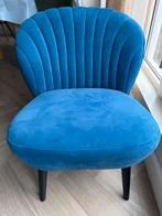 Fauteuil Ventura - Donkerblauw - Leenbakker, Ophalen, Minder dan 75 cm, Zo goed als nieuw, Stof