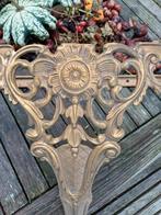 Franse/Italiaanse Brocante Console / spiegel wand messing, Antiek en Kunst, Ophalen of Verzenden