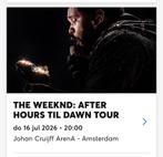 The Weeknd tickets 2x do 16 juli - zit plek naast elkaar, Tickets en Kaartjes, Twee personen, Juli