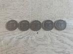 5 x 1 gulden periode 1967 - 1972, Postzegels en Munten, Munten | Nederland, Ophalen of Verzenden, Koningin Juliana, 1 gulden, Losse munt