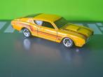 Hotwheels - 1969 Mercury Cyclone [geel] 1/64, Ophalen of Verzenden, Gebruikt, Auto