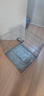 Stalen opvouwbare bench, Dieren en Toebehoren, Hondenhokken, Ophalen, Zo goed als nieuw, 75 tot 110 cm, 65 tot 100 cm