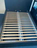 Hoge Malm, bodems en 2 lades. Afleveren mogelijk, Huis en Inrichting, Slaapkamer | Bedden, Gebruikt, Wit, Tweepersoons, 200 cm