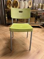 Groene stoel, Huis en Inrichting, Stoelen, Ophalen, Kunststof, Gebruikt, Overige kleuren