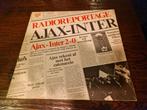 Ajax- Inter Radioreportage bieden!, Overige formaten, Ophalen of Verzenden, Zo goed als nieuw