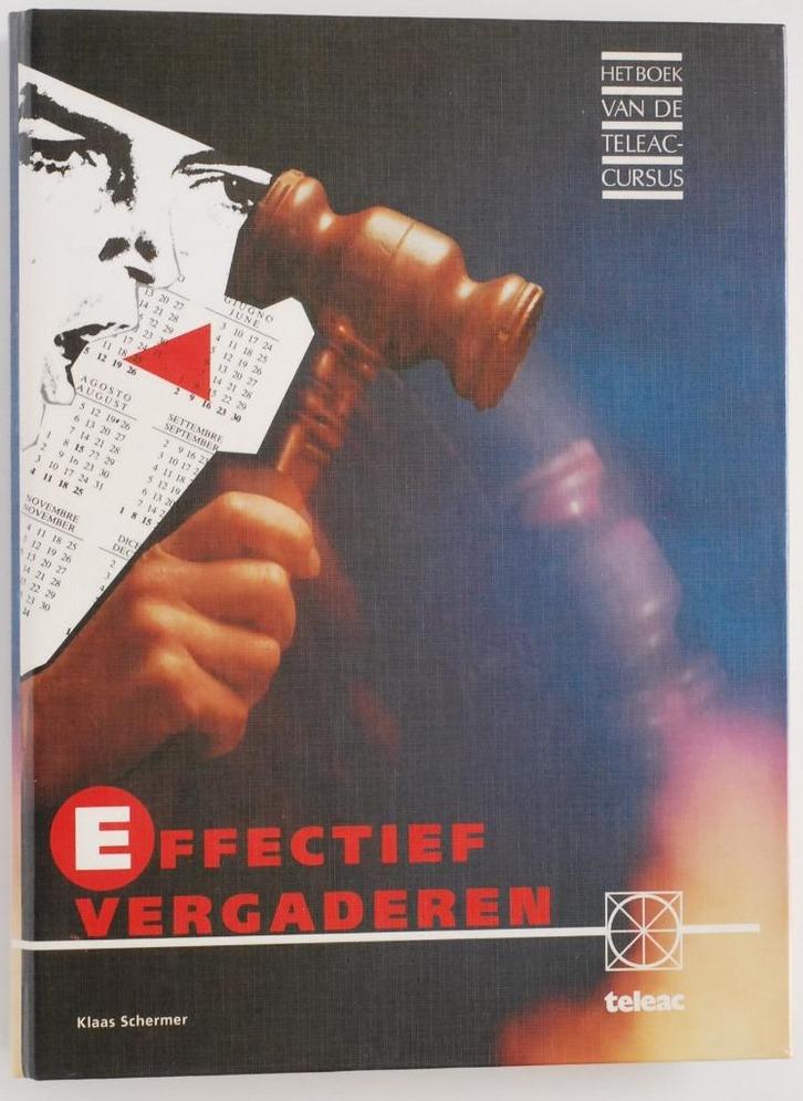 Effectief Vergaderen - Teleac cursus (1991), Boeken, Studieboeken en Cursussen, Zo goed als nieuw, HBO, Beta, Verzenden