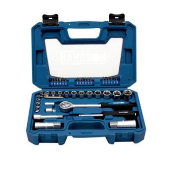 Handson dopsleutelset 44 delig | Nieuw | Met garantie beschikbaar voor biedingen