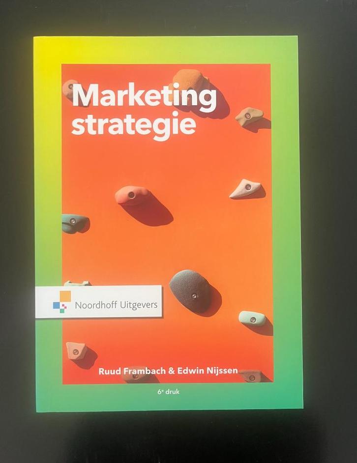 Marketingstrategie, Boeken, Economie, Management en Marketing, Nieuw, Economie en Marketing, Verzenden