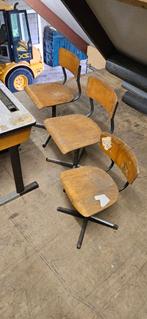 Schooltafel met 3 stoelen, Ophalen, Gebruikt, Stoel(en)