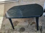 Nog nette stevige rechthoekig tuintafel met stoelen, Ophalen, Gebruikt, Rechthoekig