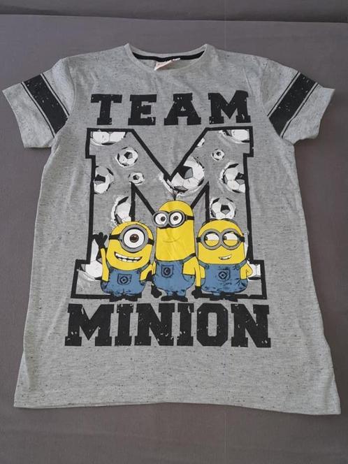 mooie minnion shirt maat 146  *k3*, Kinderen en Baby's, Kinderkleding | Maat 146, Zo goed als nieuw, Jongen, Shirt of Longsleeve
